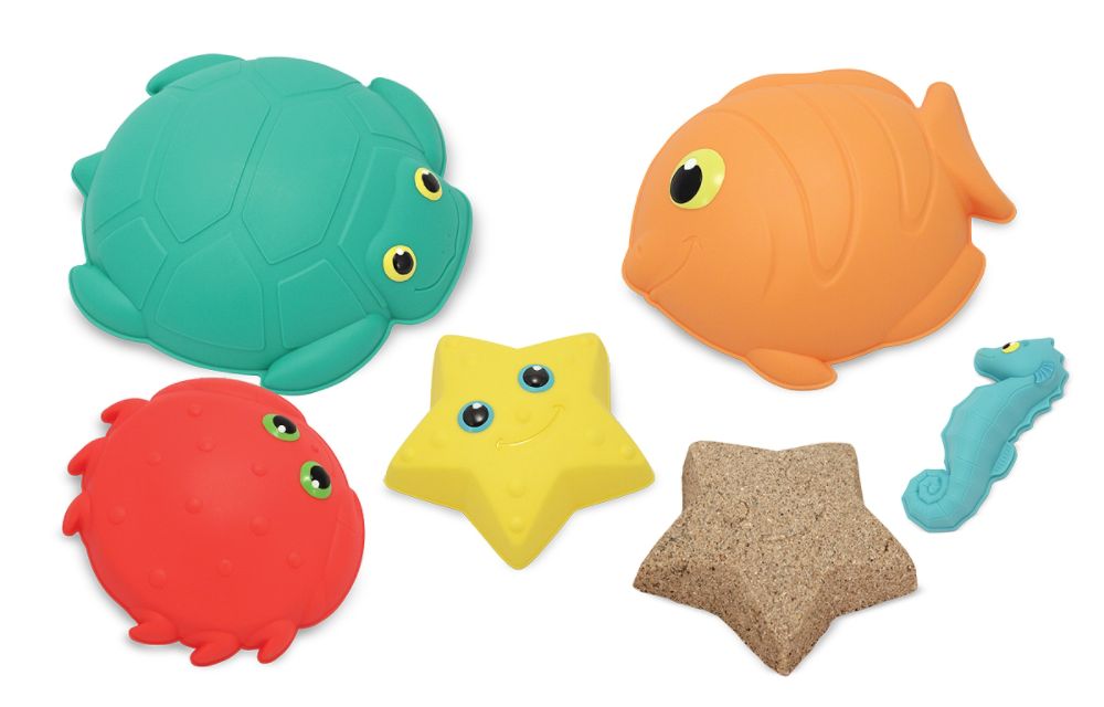 Melissa & Doug Seaside Sidekicks Sand-Molding Set at Kmart.com