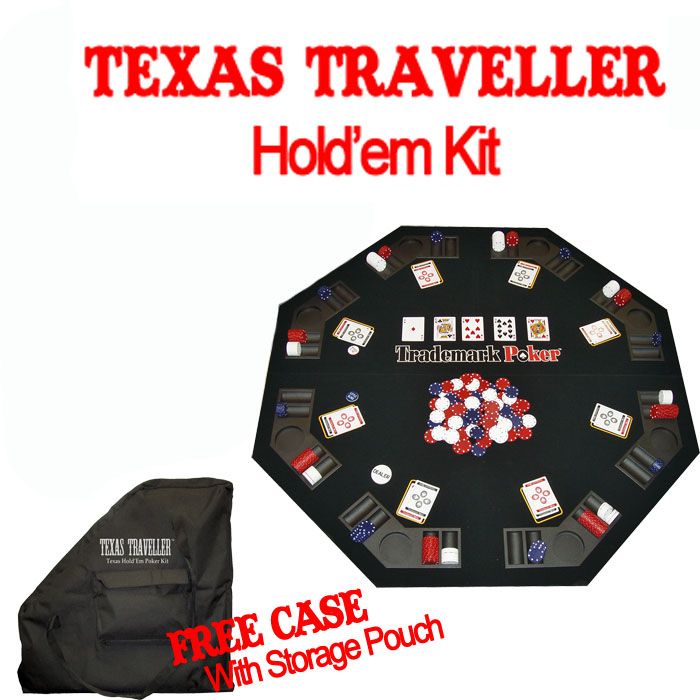 Texas Traveller Table Top & 300 Chip Travel Set at Sears.com