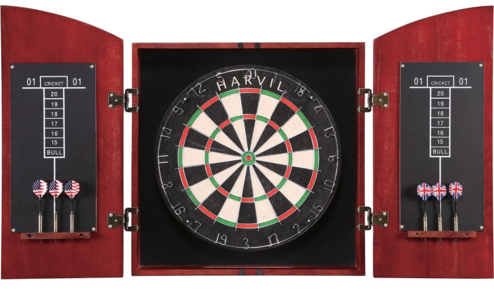 Hathaway HATHAWAY™ Solid Wood Dartboard Cabinet Set at Sears.com