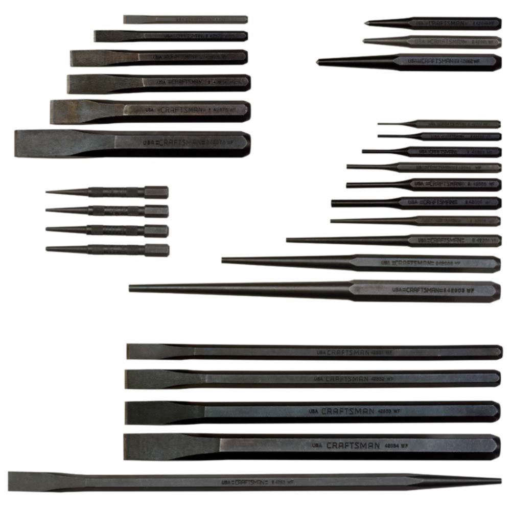 Craftsman 28 piece Punch and Chisel Set