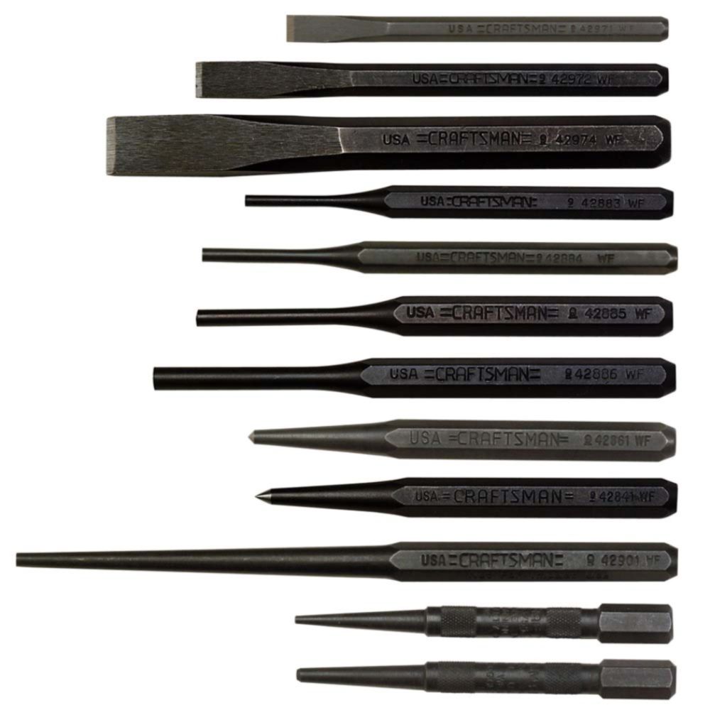 Craftsman&nbsp; 12 pc. Chisel/Alignment Set