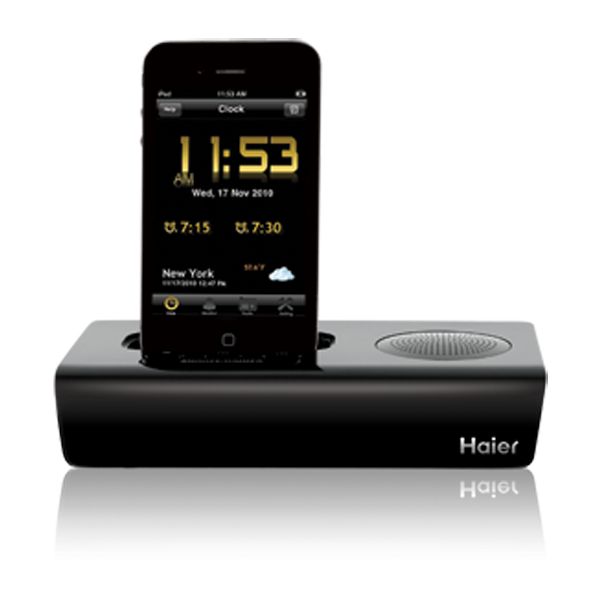 Haier Rise Dckng Station iPod/iPhone - Haier America Trading, L.L.C. (018V004274257000 IPDS1) photo