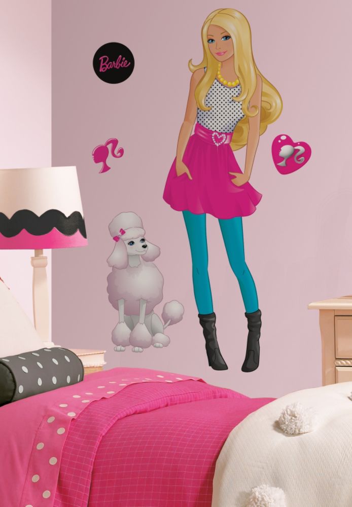 RoomMates Barbie Peel & Stick Giant Wall Decal