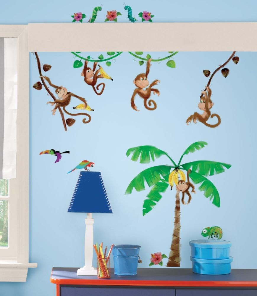 Morrow Monkeys Peel & Stick Wall Decals