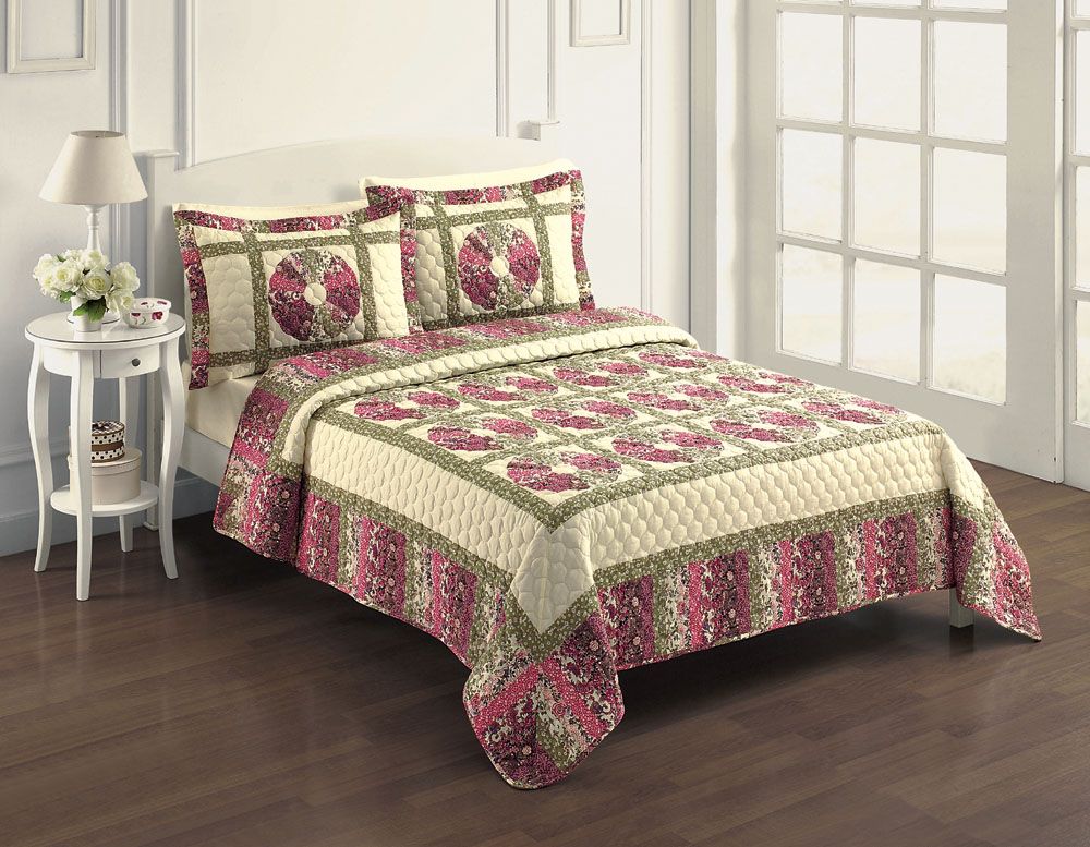 Colormate Quilt Set - Rosecliff