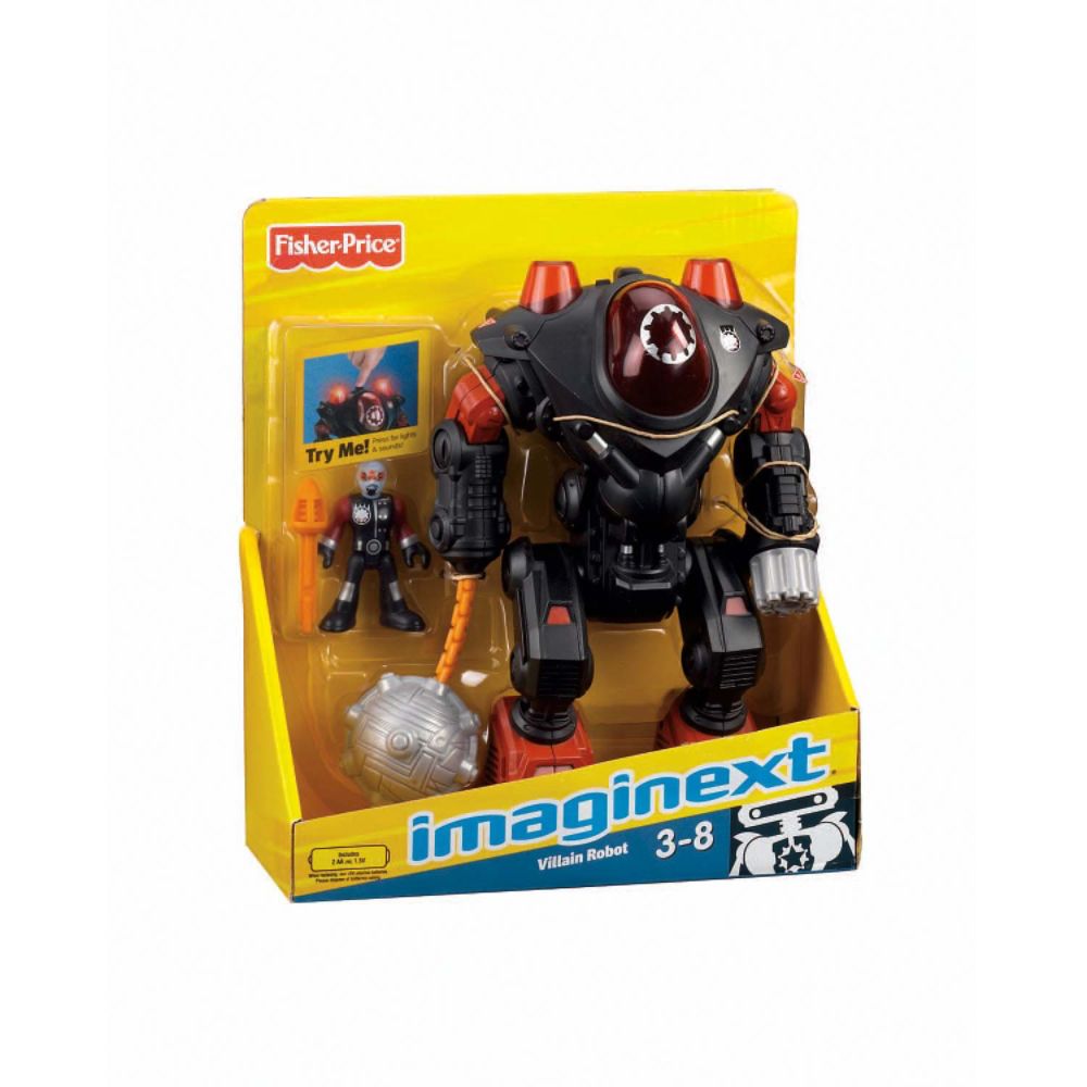 Imaginext Robot Police Villain Robot