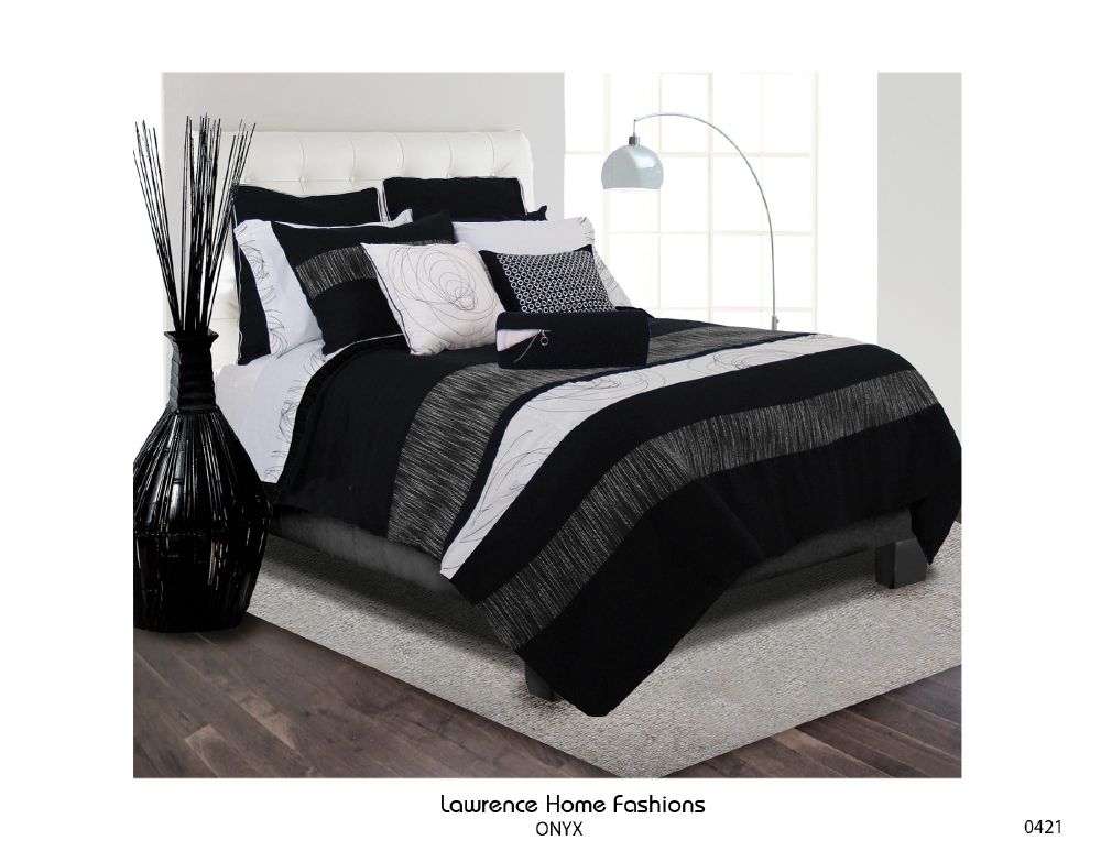 Lawrence Home Fashions Black Diamond