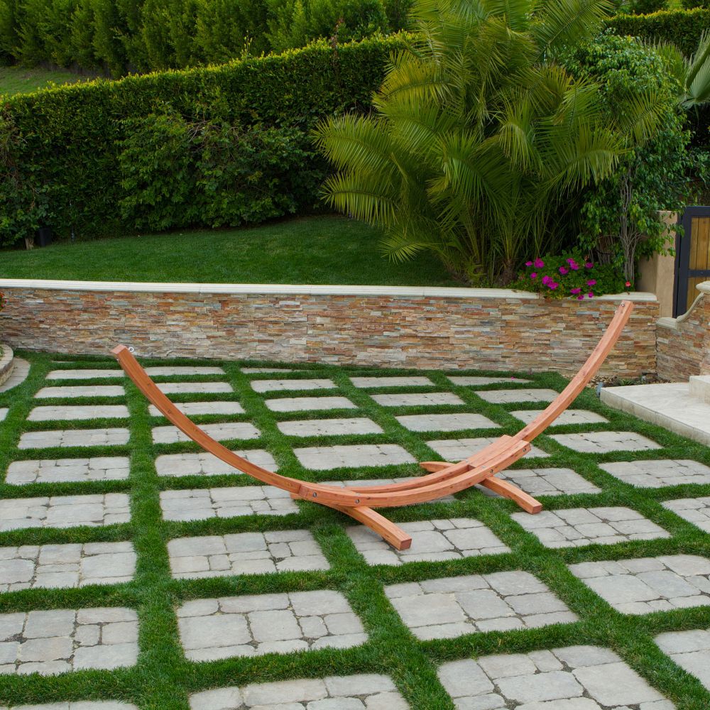 RST Outdoor&nbsp; Cypress Wood Arc Hammock Stand