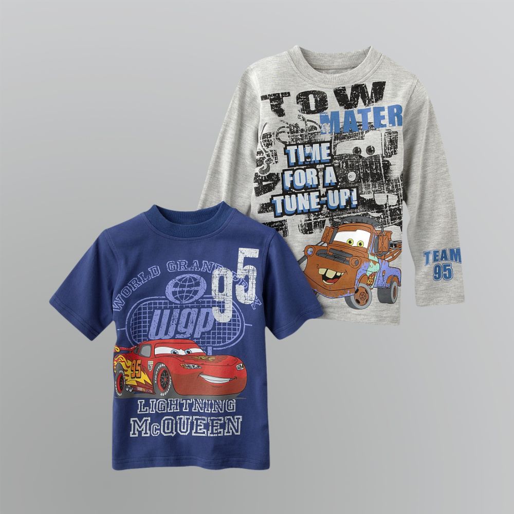 Disney Cars Toddler Boy's Cars 3-in-1 T-Shirt Set
