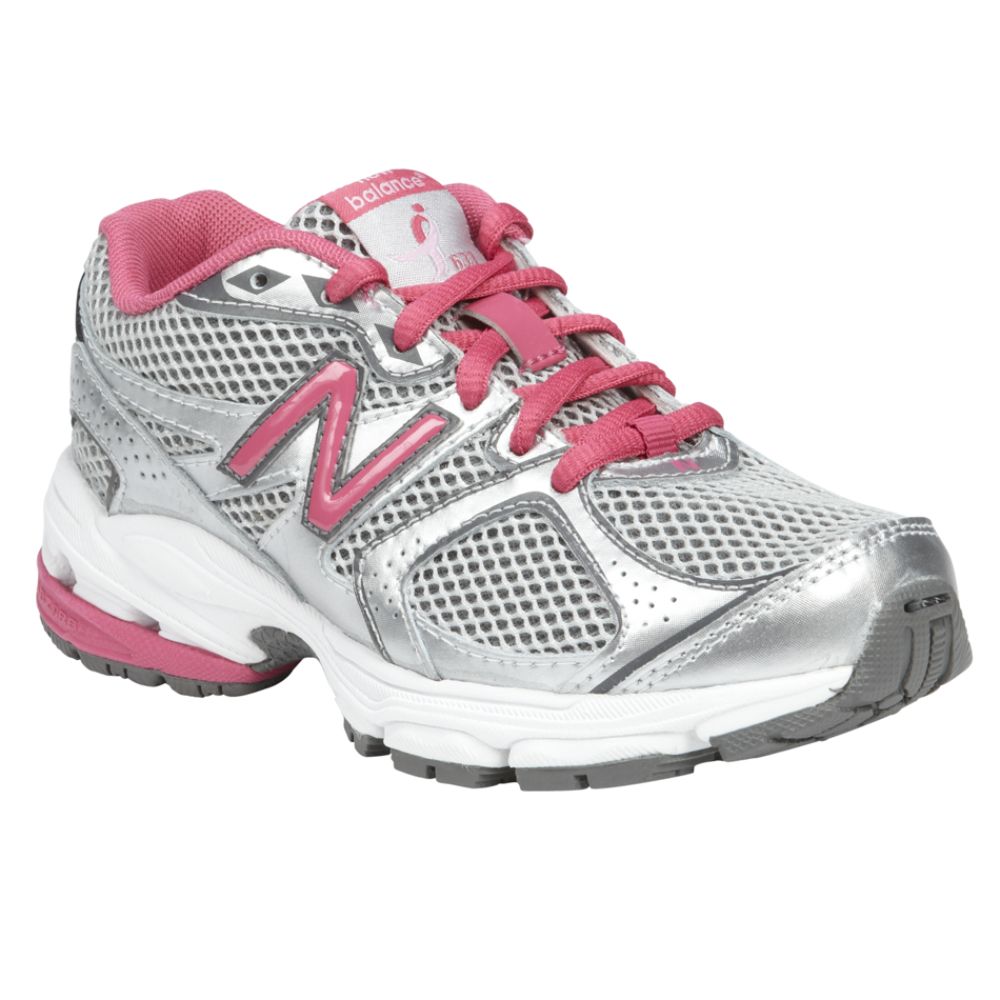 New Balance Girl's Athletic Shoe KJ633KMY Wide Width - Silver at Sears.com