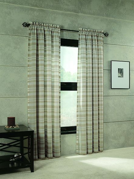 Ty Pennington Style WINDOW PANEL 54X84 BARRETT TAUPE