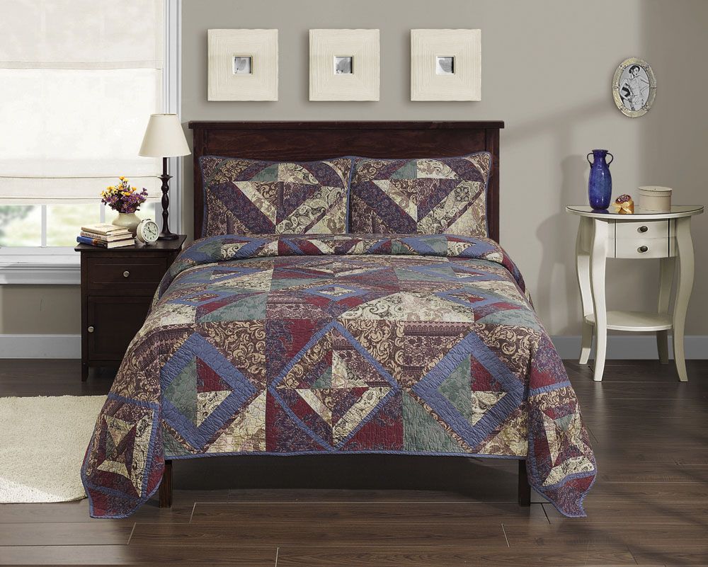 Country Living Odessa Multi King Quilt at Sears.com