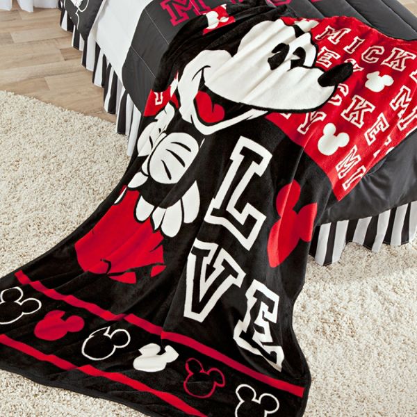 Disney Mickey Mickey Mouse Raschel Throw Blanket 