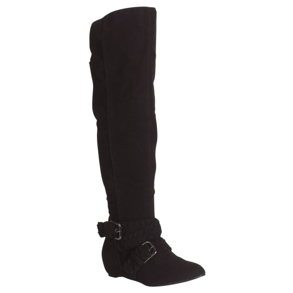Yoki Women's Lexington Over-The-Knee Boot - Black at Kmart.com