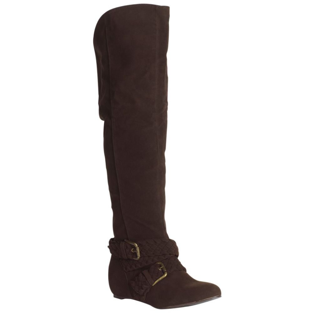 Yoki Women's Lexington Over-The-Knee Boot - Brown at Kmart.com