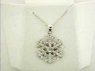 Sterling Silver Snowflake Pendant at Kmart.com