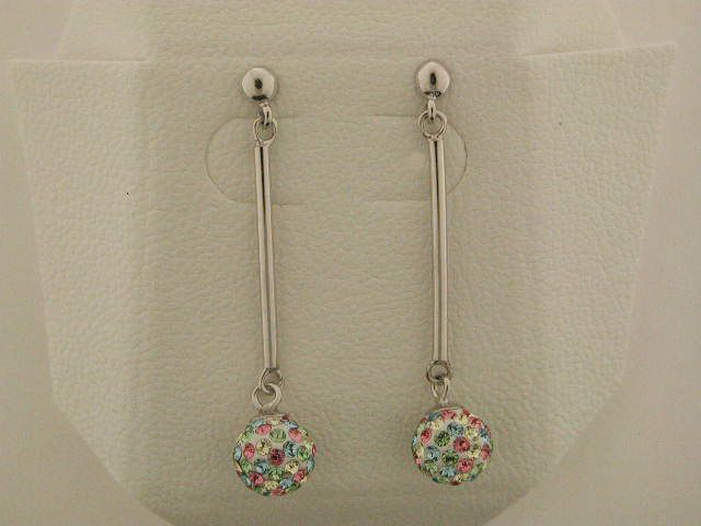 Sterling Silver Pastel 7.5mm Ball Drop Earrings at Sears.com