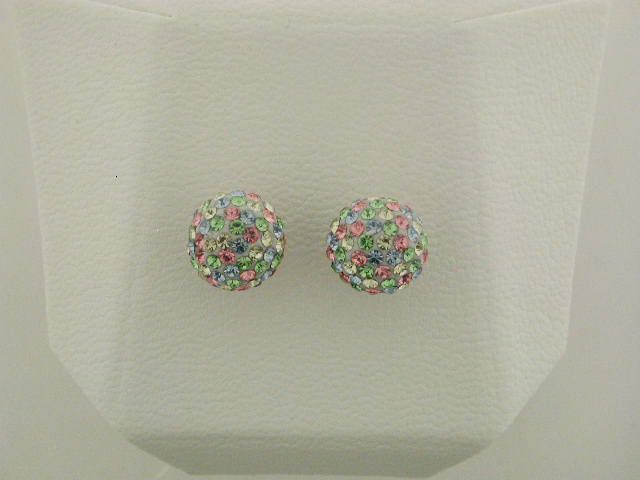 Sterling Silver Pastel 10mm Stud Earrings at Kmart.com