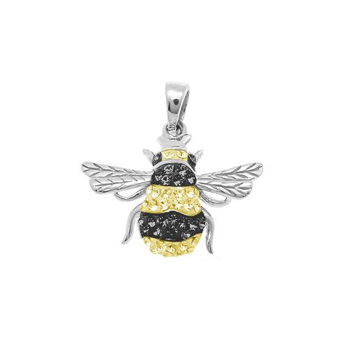 Gold over Silver  Bumble Bee Pendant at Sears.com