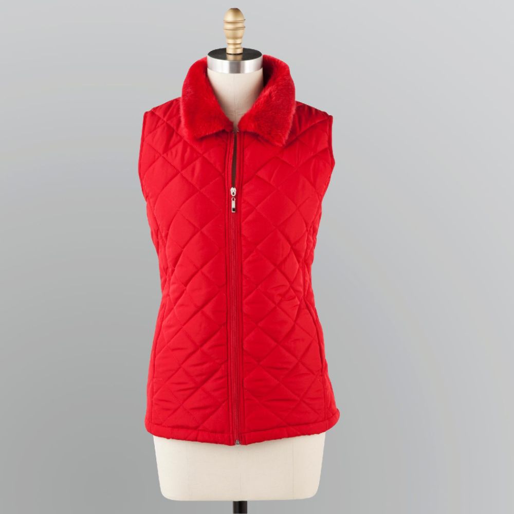 Laura Scott Women's Zip-up Vest