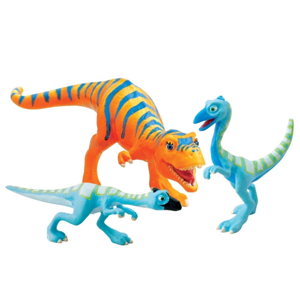 Learning Curve DINOSAUR TRAIN COLLECTIBLE 3-PACK: DOLORIS, OLLIE, OREN at Kmart.com