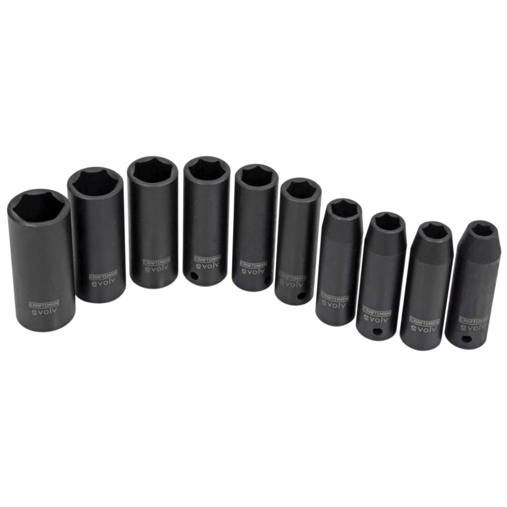 Craftsman Evolv 10 pc.  Deep Impact Sockets MM at Sears.com
