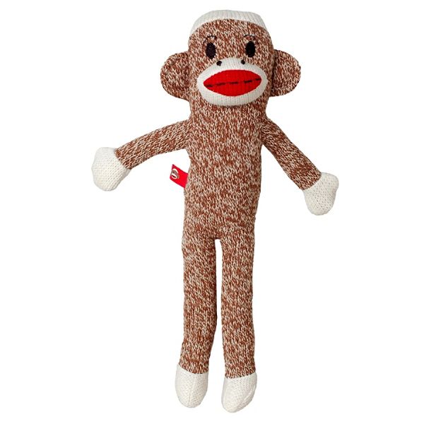 12.5in Maxx The Sock Monkey - Bendable Plush Doll Best Price