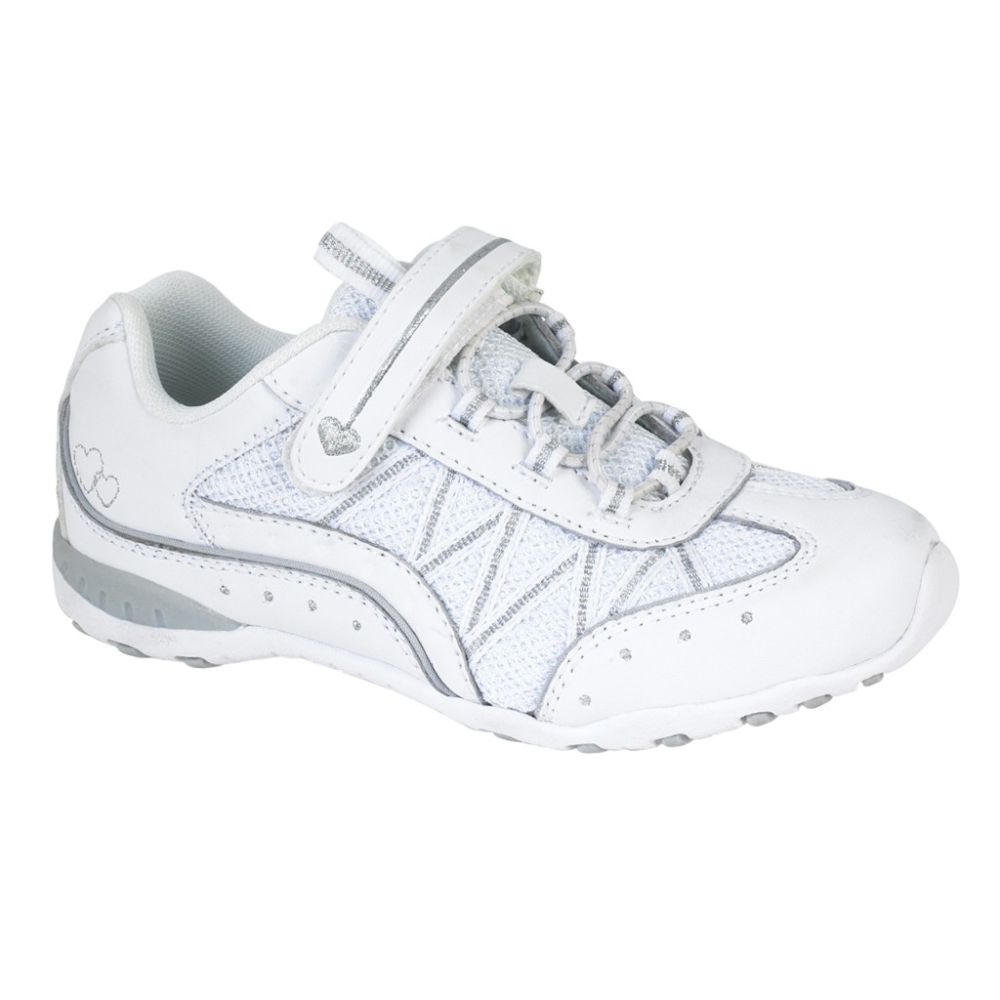 Athletech Girl's Lanay Athletic Shoe - White at Kmart.com