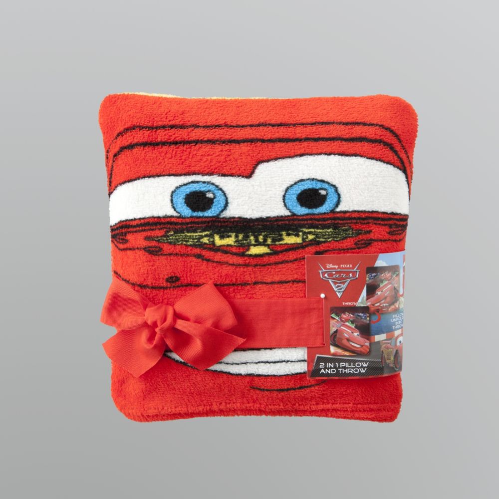 Disney Cars 2-in-1 Pillow and Throw Blanket