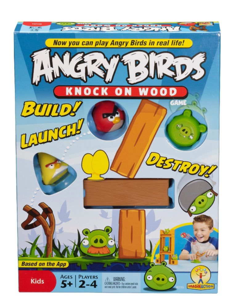 Knock on Wood Game: Play Angry Birds for Real!