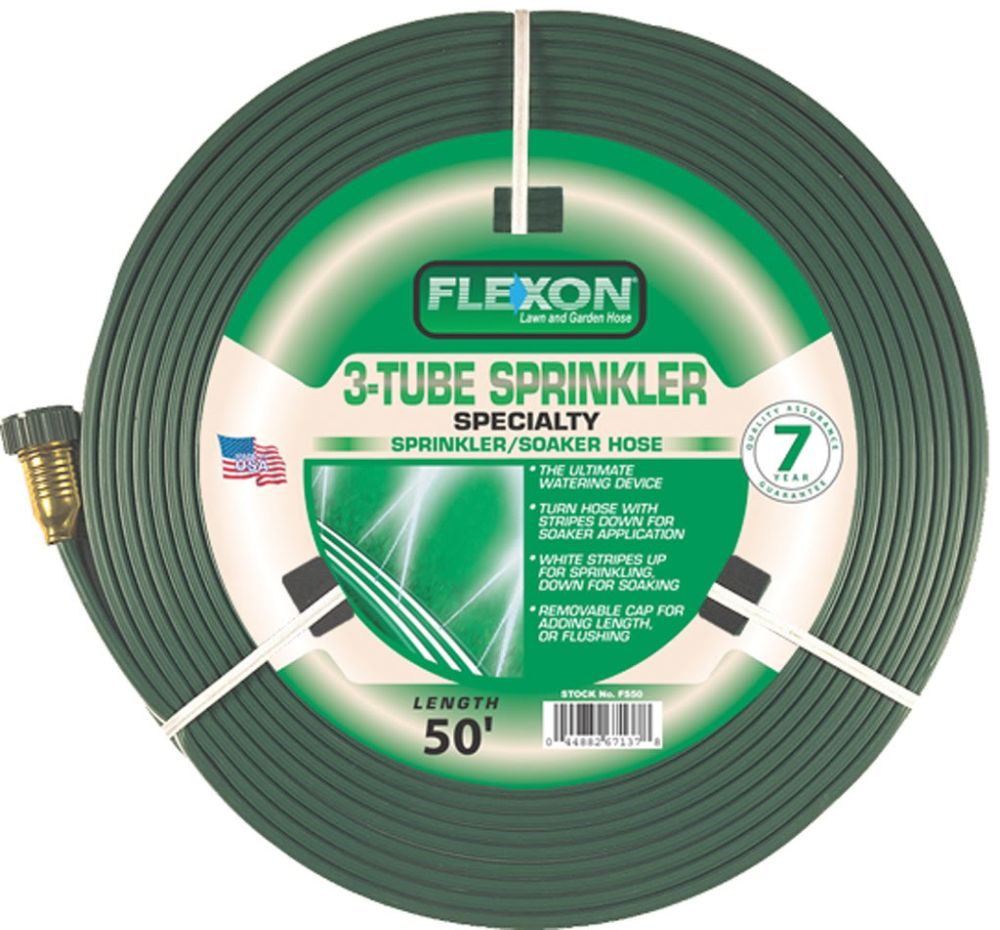 Flexon 50' 3 Tube Sprinkler Hose at Sears.com
