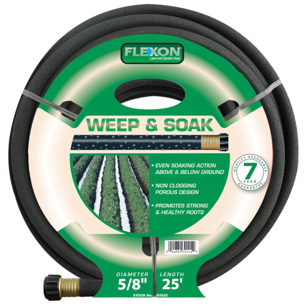 Flexon 5/8"X25' Weep & Soak Black Soaker Hose at Kmart.com