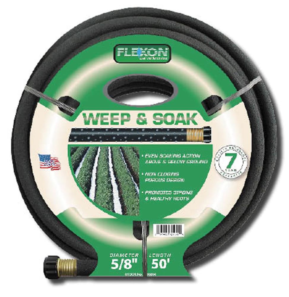 Flexon 5/8"X50' Weep & Soak Black Soaker Hose at Sears.com