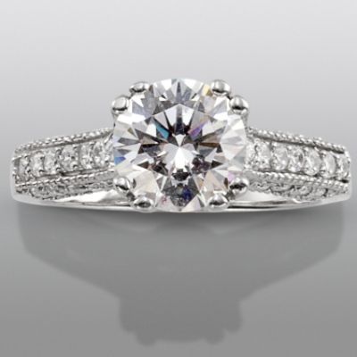 Vedere Le Stelle Simulated Diamond Engagement Ring