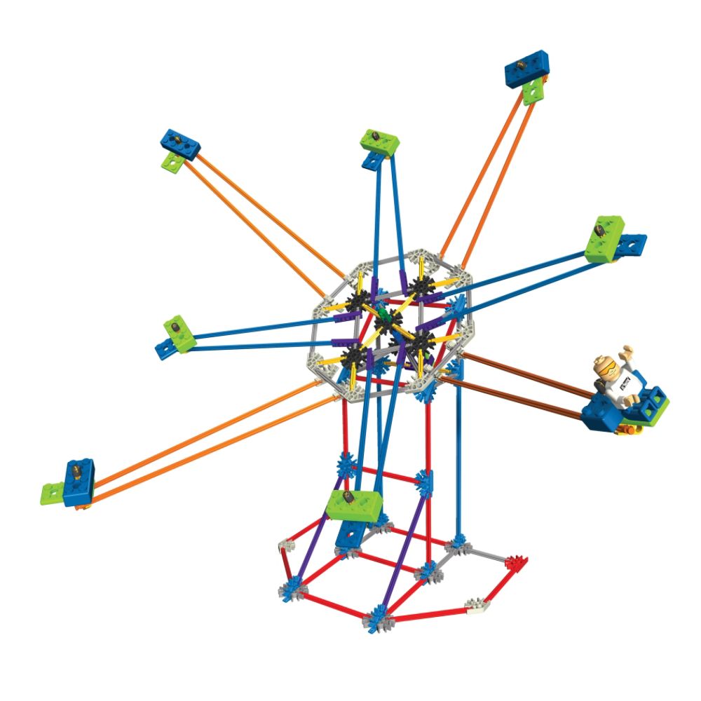 K'Nex Micro Amusement Park - Octopus Ride Building Set