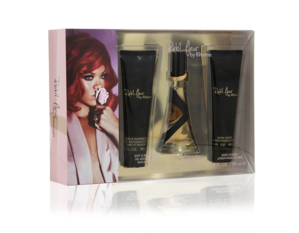 Rihanna Reb'l Fleur 3-Piece Fragrance Gift Set