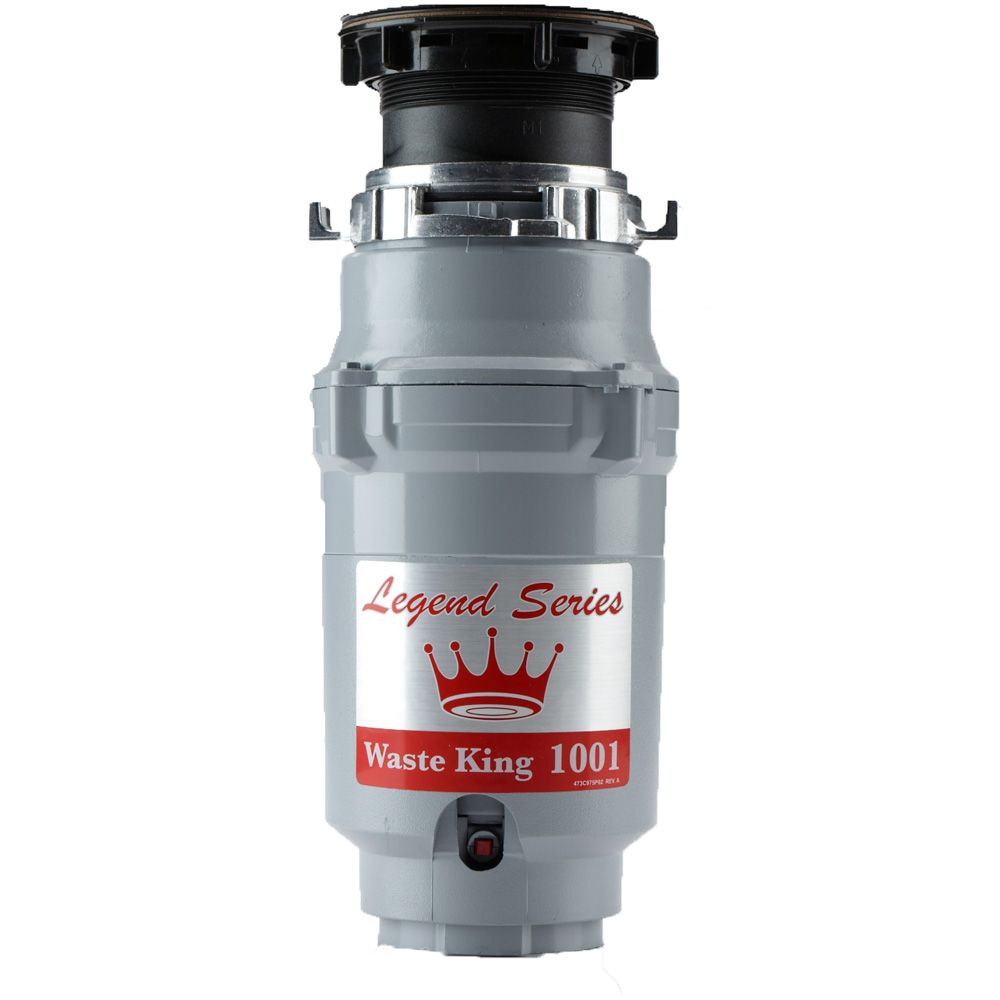 Waste King 1001 Legend Series 1/2 HP EZ-Mount Garbage Disposer