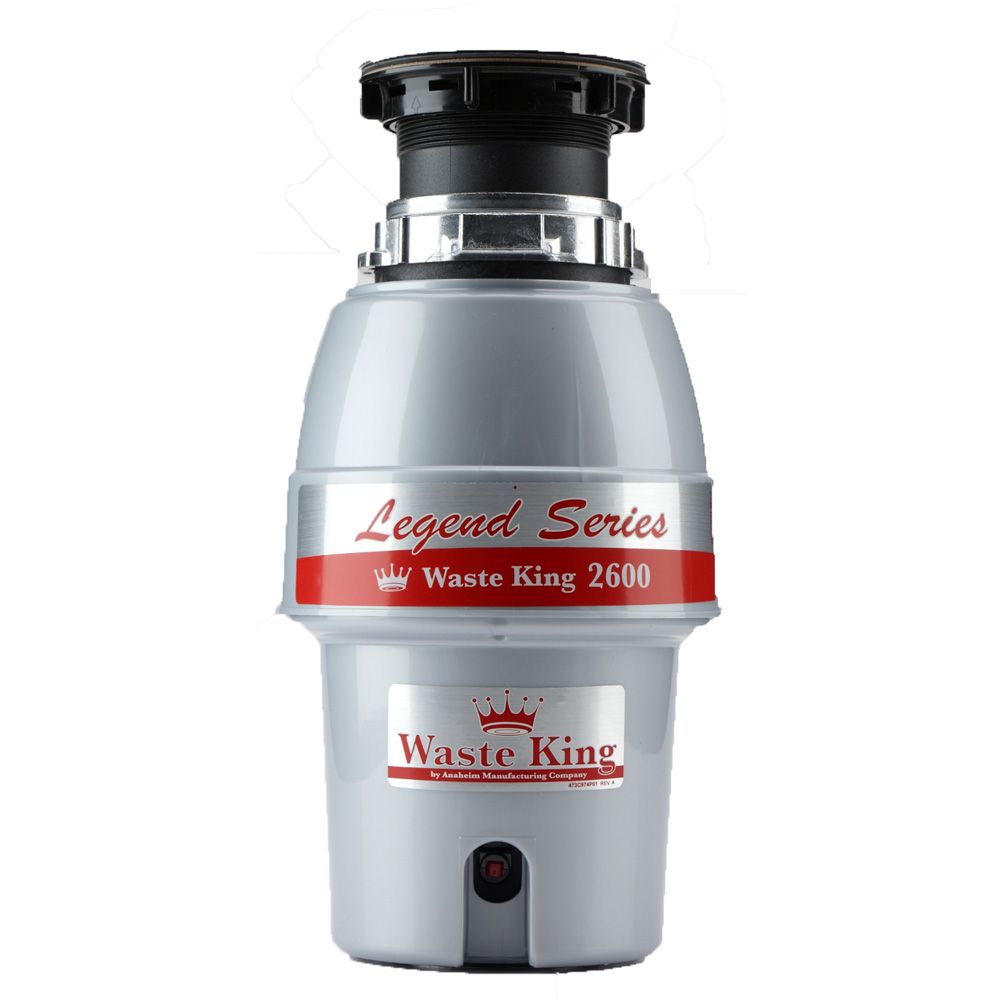 Waste King 2600 Legend Series 1/2 HP EZ-Mount Garbage Disposer