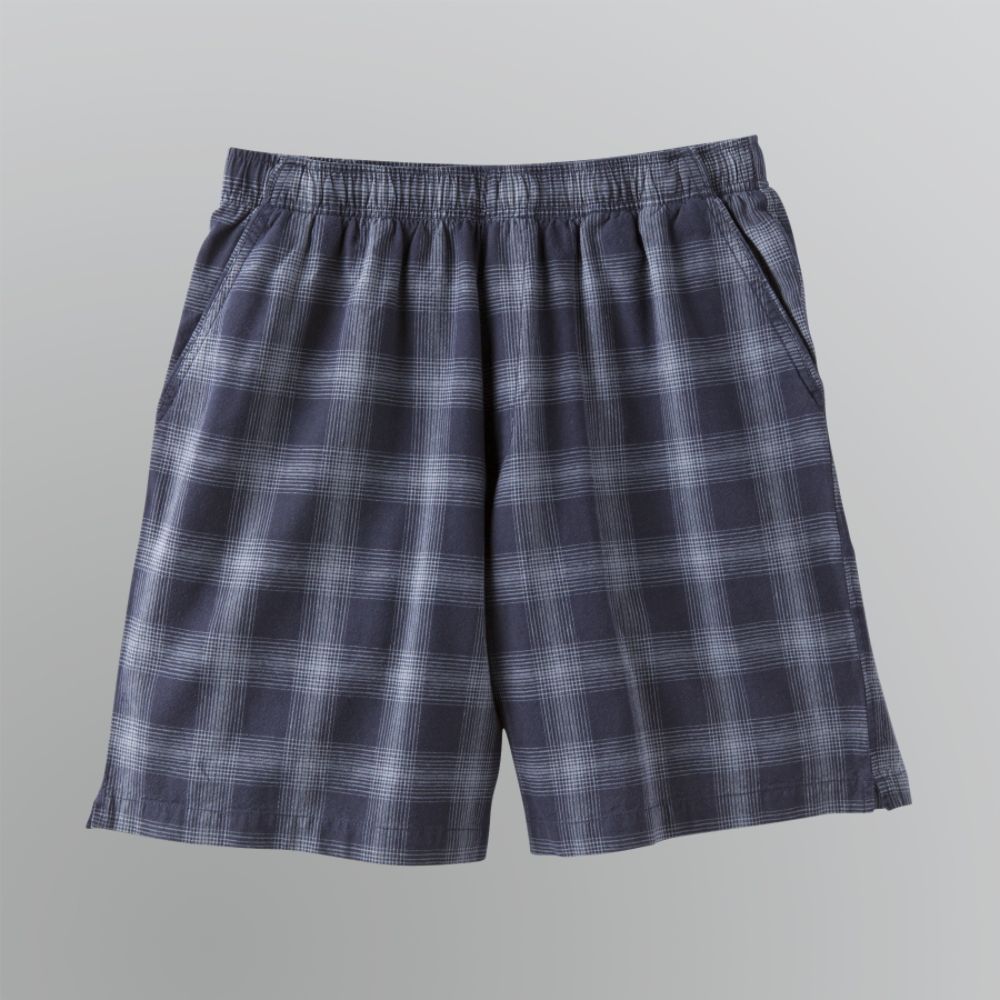 Basic Editions Men's Plaid Pull-On Shorts at Kmart.com