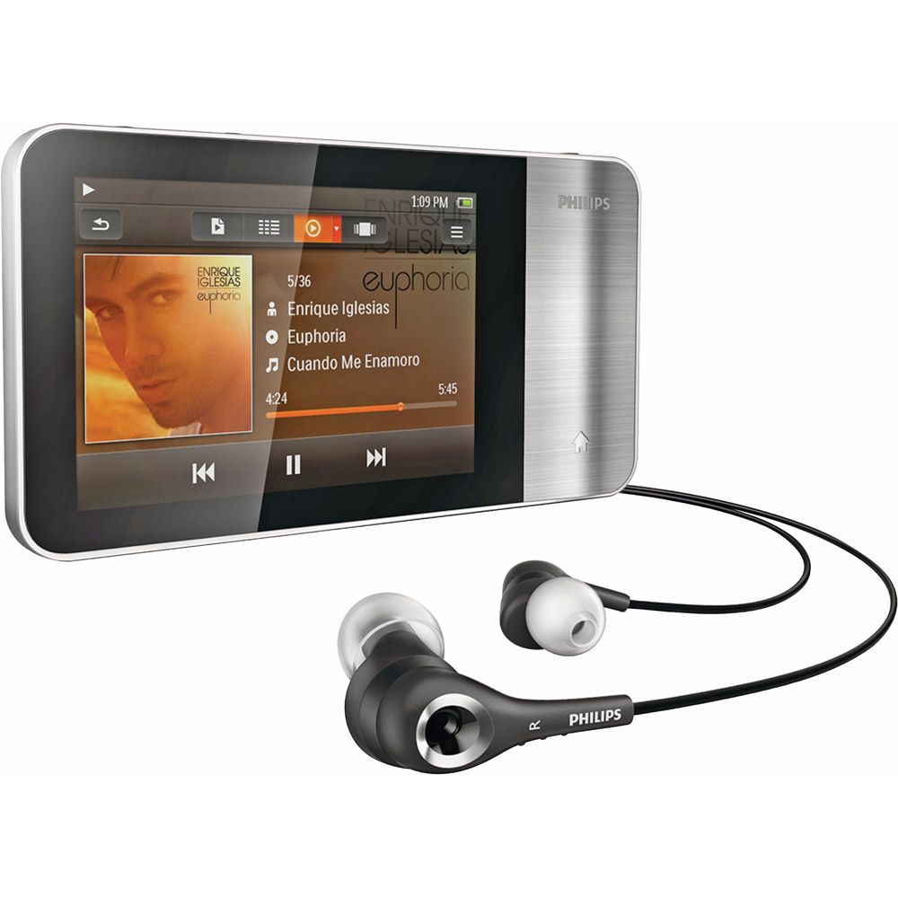 Philips GoGear MUSE 8GB Touch Screen Digital Multimedia Video Player