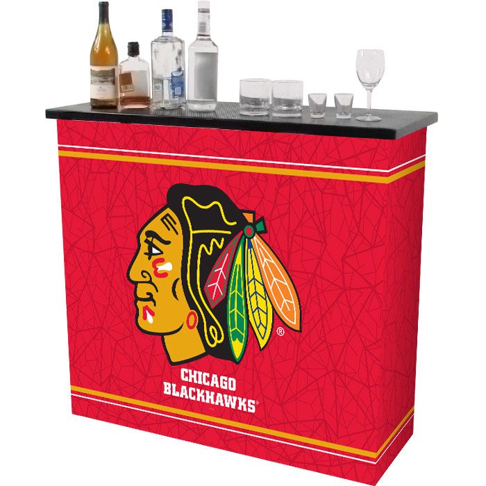 NHL Chicago Blackhawks 2 Shelf Portable Bar w/ Case at Sears.com
