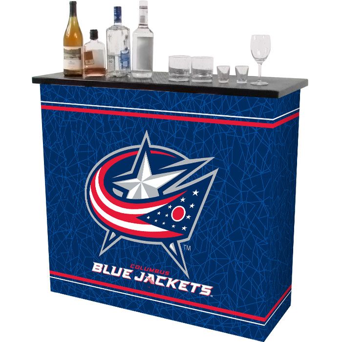 NHL Columbus Blue Jackets 2 Shelf Portable Bar w/ Case at Sears.com