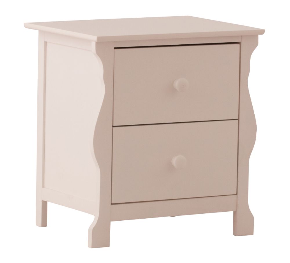 Stork Craft Carrara Night Table - White
