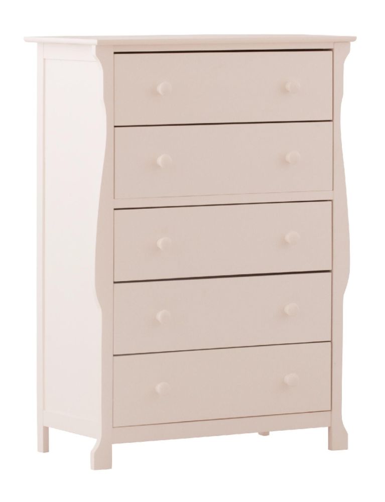 Stork Craft Carrara 5 Drawer Dresser - White at Sears.com