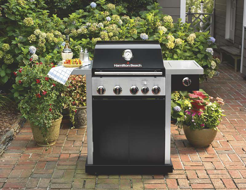 Hamilton Beach 4-Burner GrillStation™ Gas Grill at Sears.com