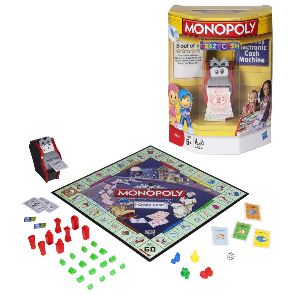 Hasbro MONOPOLY Crazy Cash price decreased by 50%