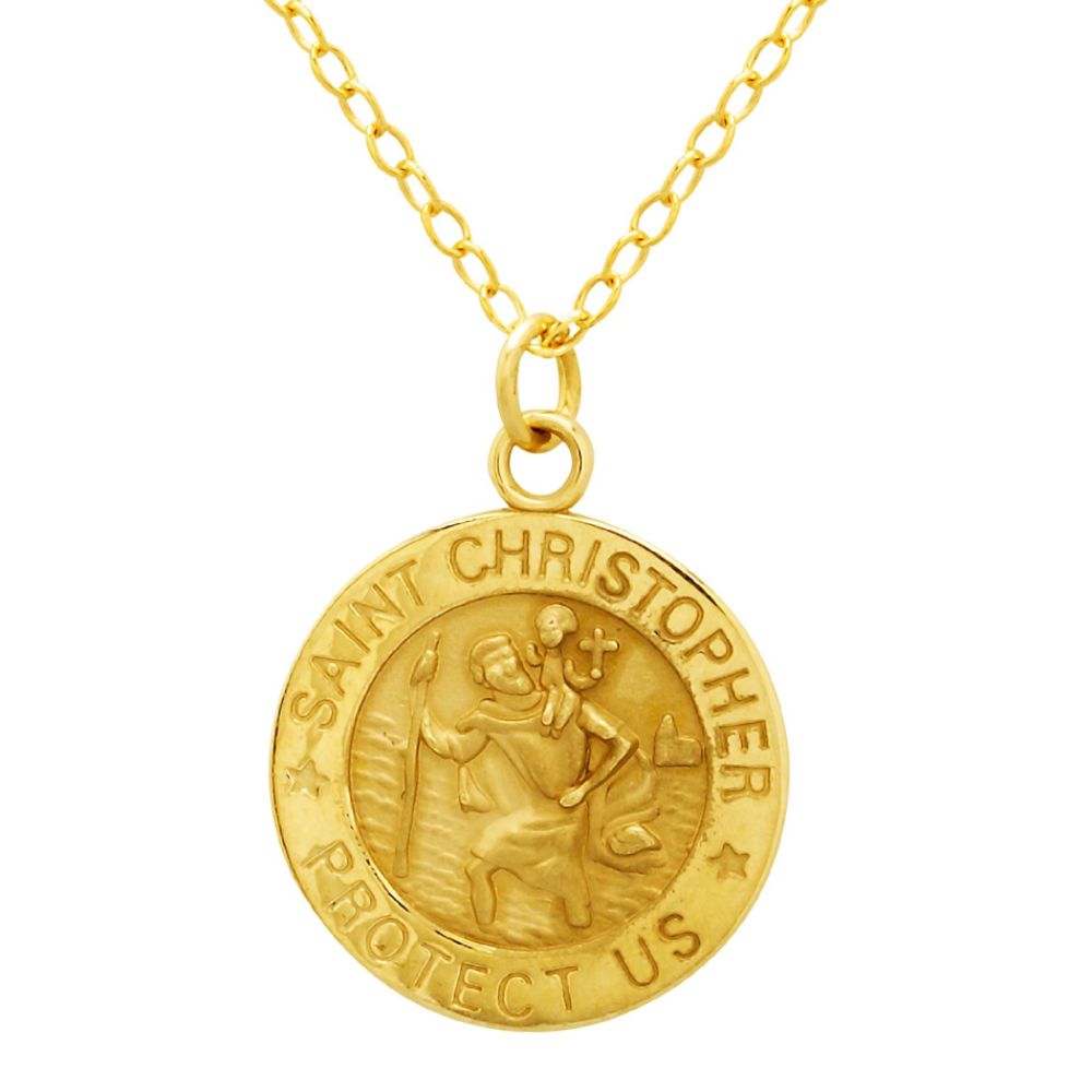 10K Gold St. Christopher Medal Pendant at Sears.com