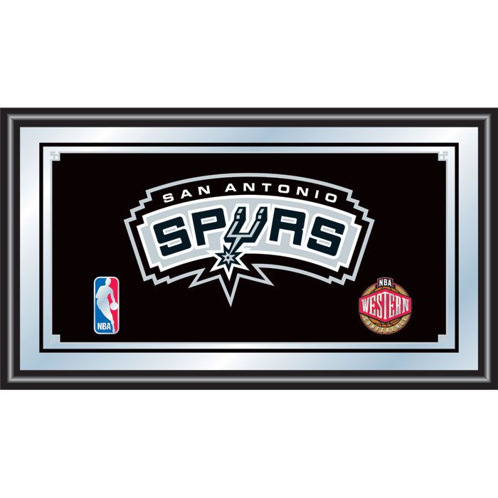NBA San Antonio Spurs NBA Framed Logo Mirror at Sears.com