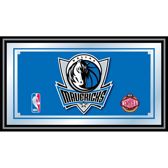 NBA Dallas Mavericks NBA Framed Logo Mirror at Sears.com