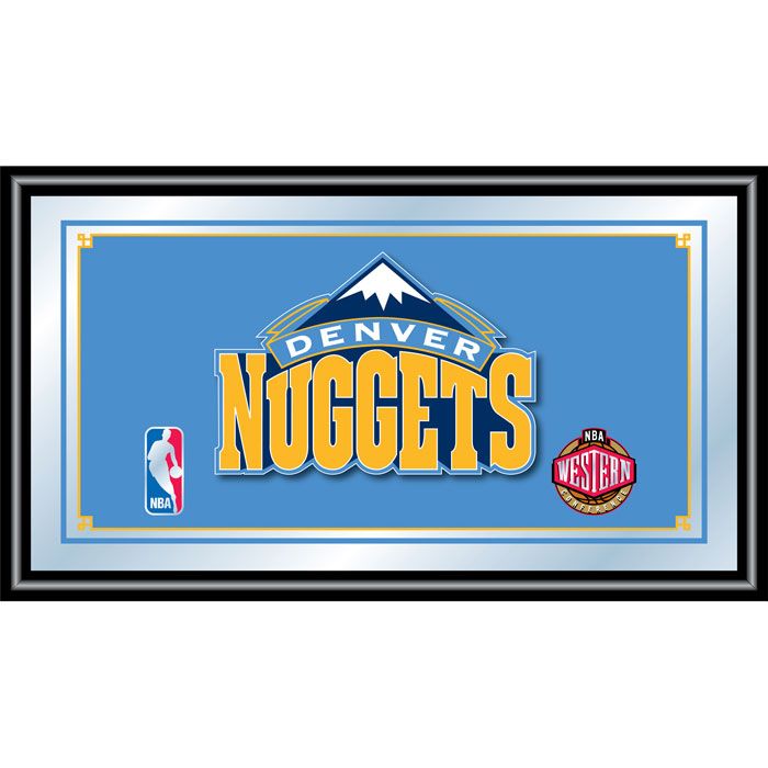 NBA Denver Nuggets NBA Framed Logo Mirror at Sears.com